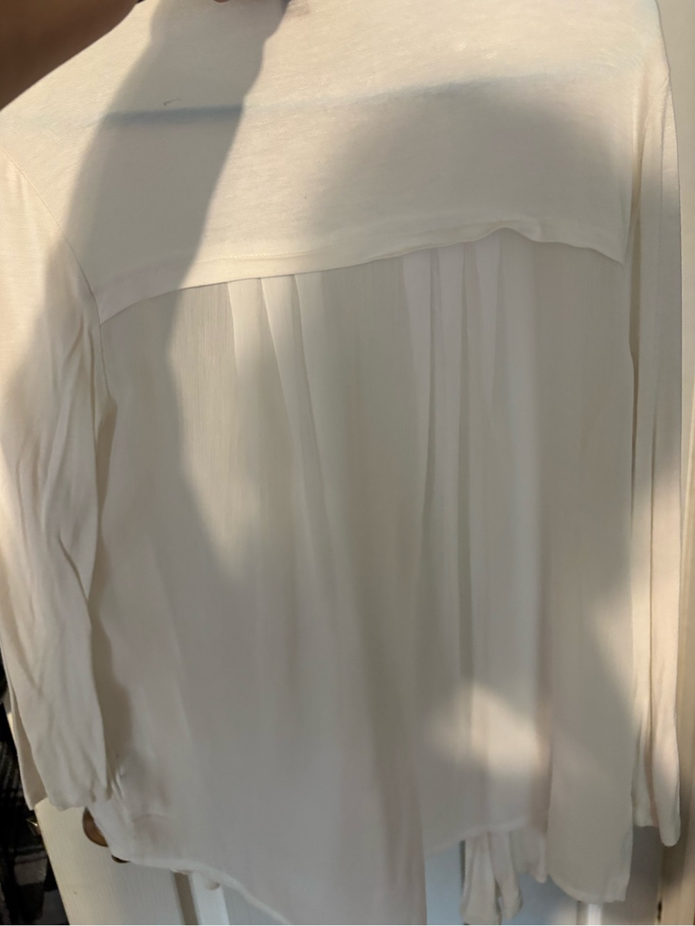 ⭐️⭐️⭐️ 3 items for $25 
Outback Red Women's White Open-Front Draped Robe - Picture 3 of 4